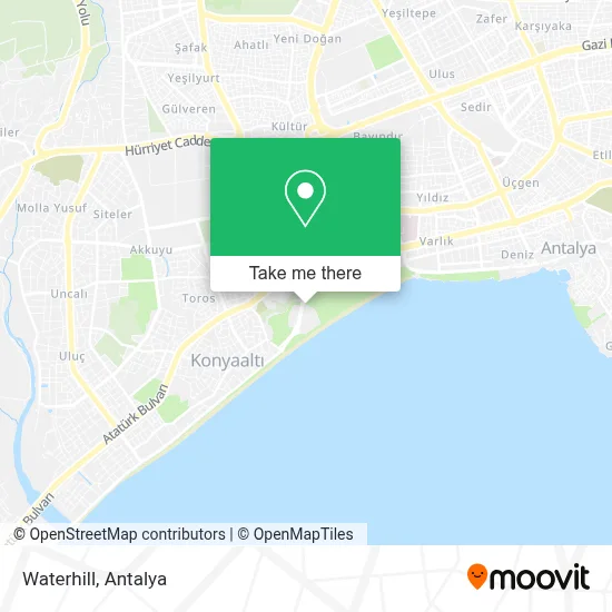 Waterhill map