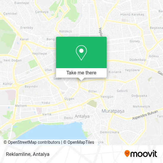 Reklamline map