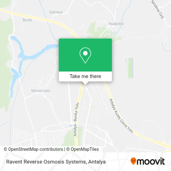 Ravent Reverse Osmosis Systems map