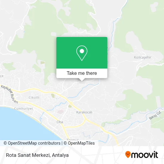 Rota Sanat Merkezi map
