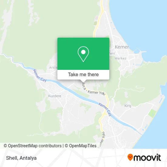 Shell map