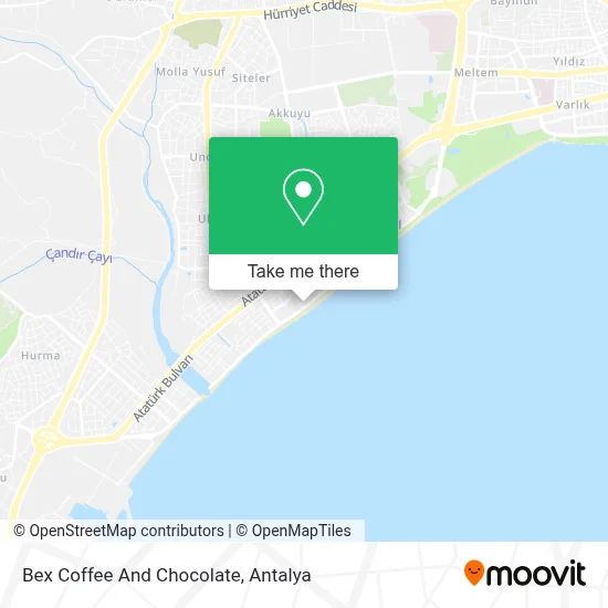 Bex Coffee And Chocolate map