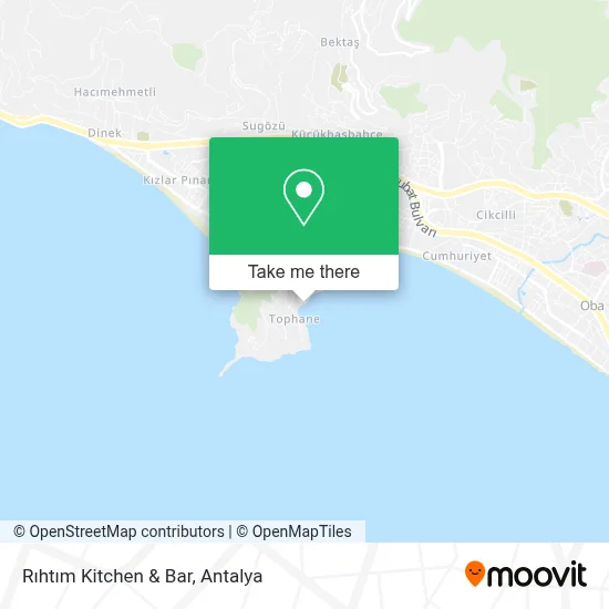 Rıhtım Kitchen & Bar map