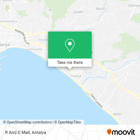 R And G Mall map
