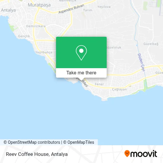 Reev Coffee House map
