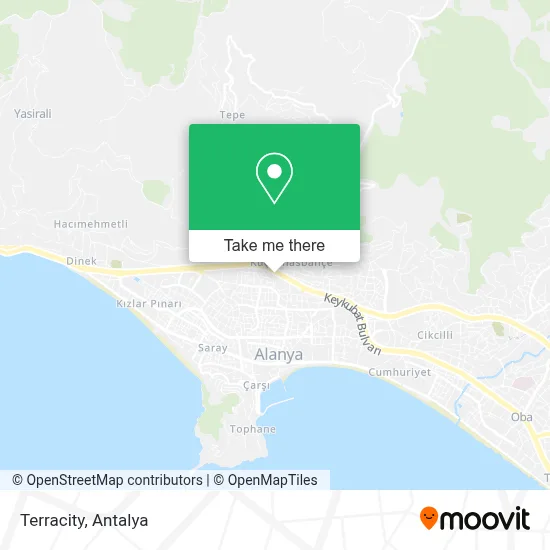 Terracity map