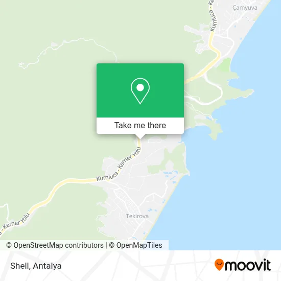 Shell map