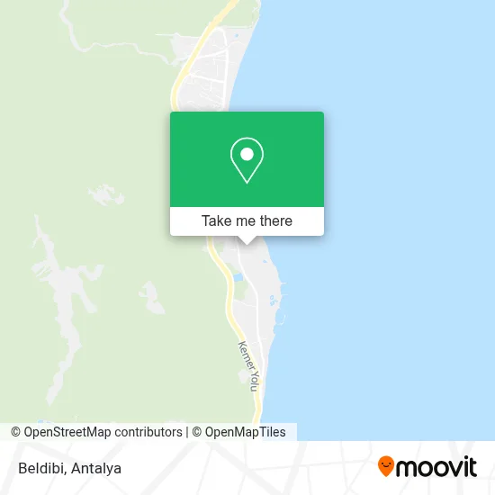 Beldibi map