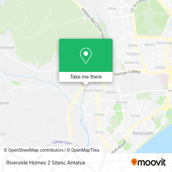 Riverside Homes 2 Sitesi map