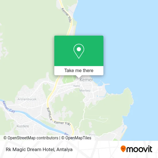 Rk Magic Dream Hotel map