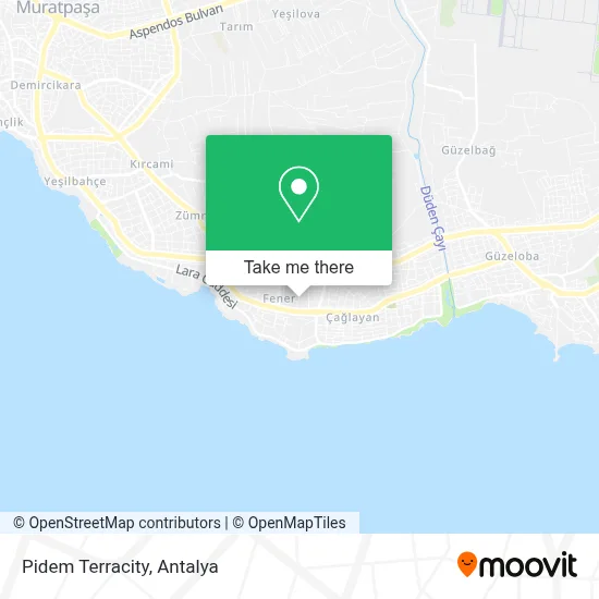 Pidem Terracity map