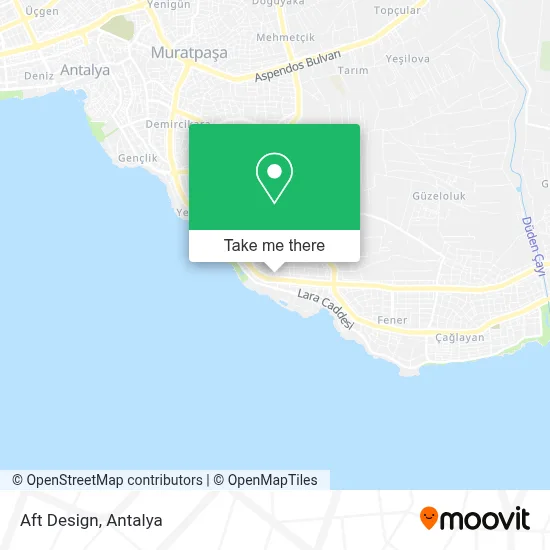 Aft Design map