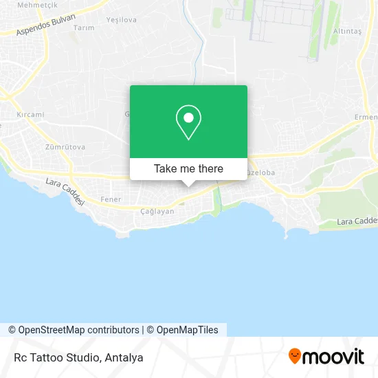Rc Tattoo Studio map