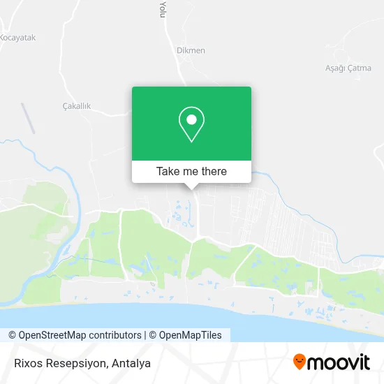 Rixos Resepsiyon map