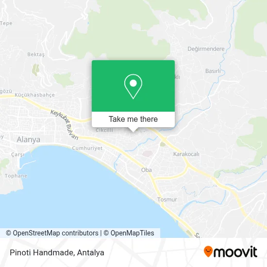 Pinoti Handmade map