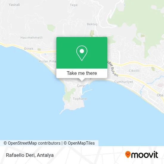 Rafaello Deri map