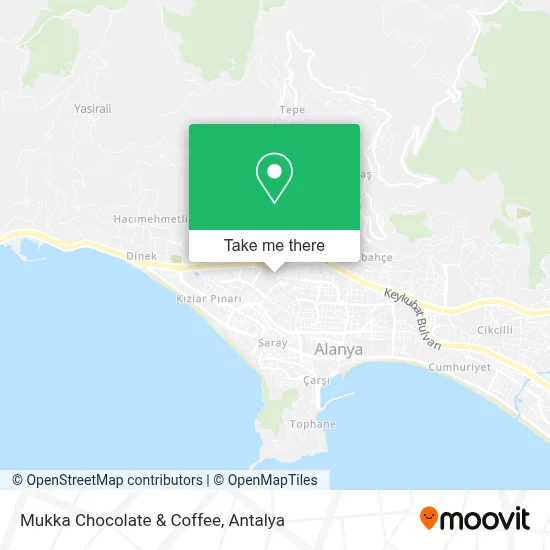 Mukka Chocolate & Coffee map