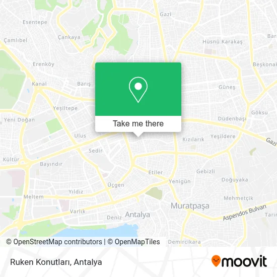 Ruken Konutları map