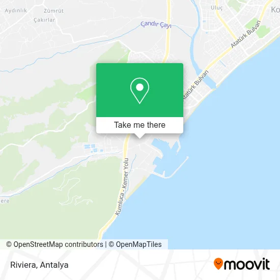 Riviera map