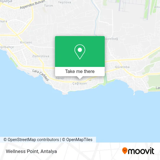 Wellness Point map