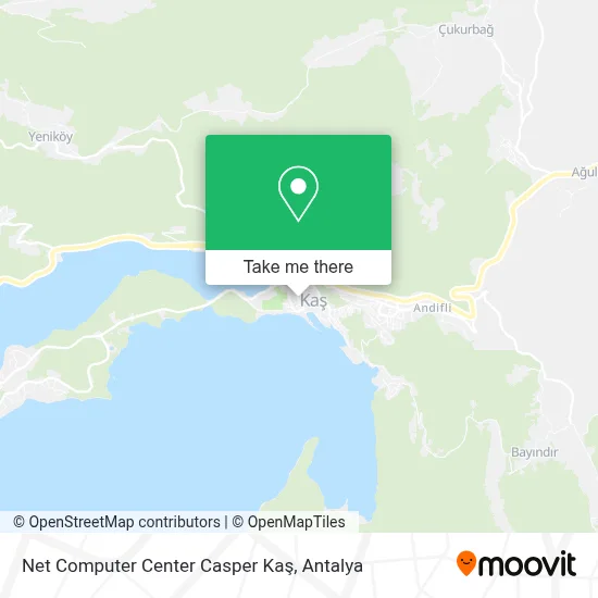 Net Computer Center Casper Kaş map