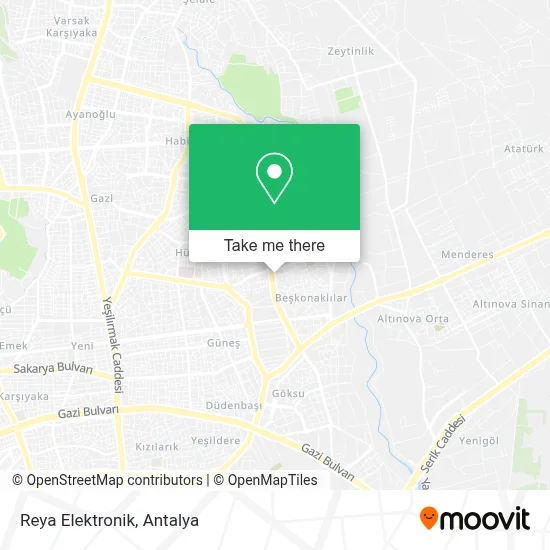 Reya Elektronik map