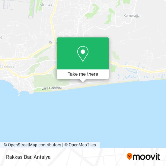 Rakkas Bar map