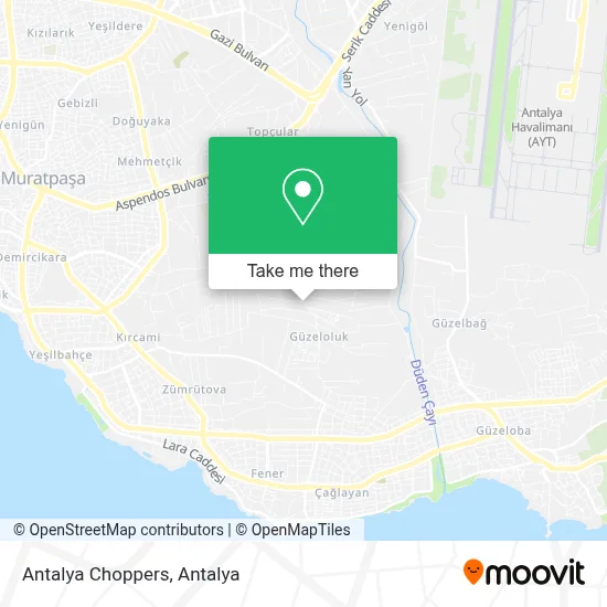 Antalya Choppers map