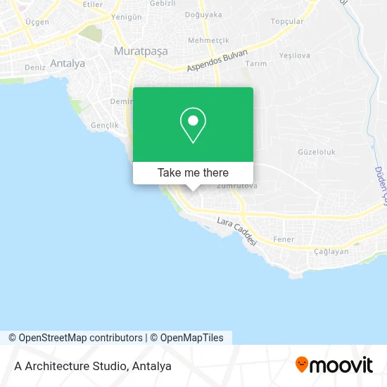 A Architecture Studio map