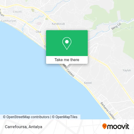 Carrefoursa map