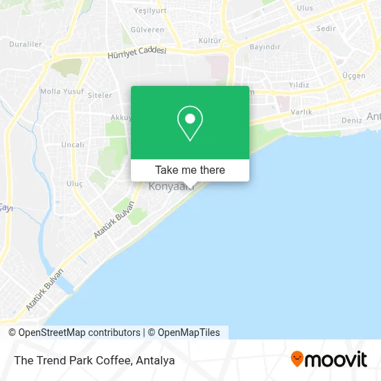 The Trend Park Coffee map