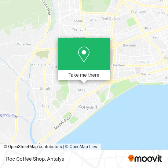 Roc Coffee Shop map