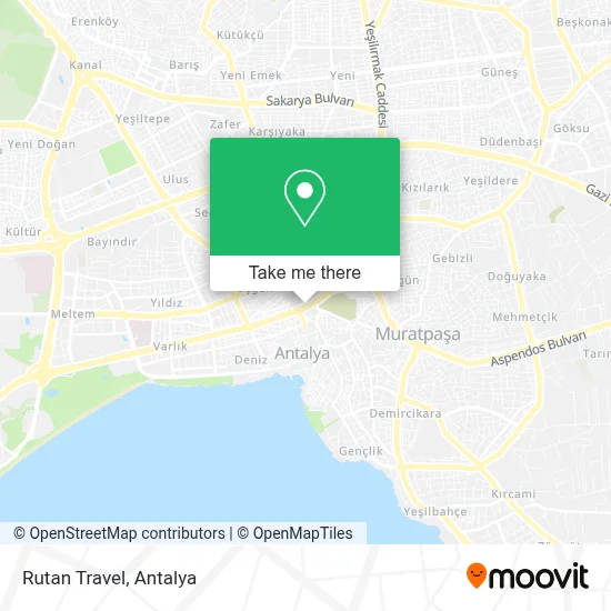 Rutan Travel map