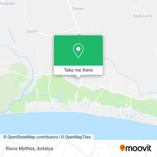 Rixos Mythos map
