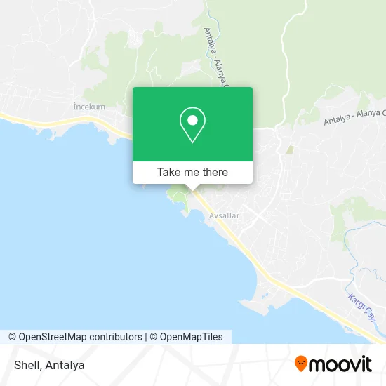 Shell map