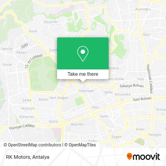 Rk Motors map