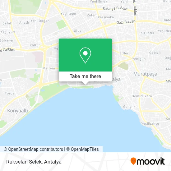 Rukselan Selek map