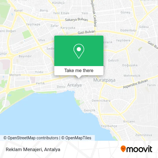 Reklam Menajeri map