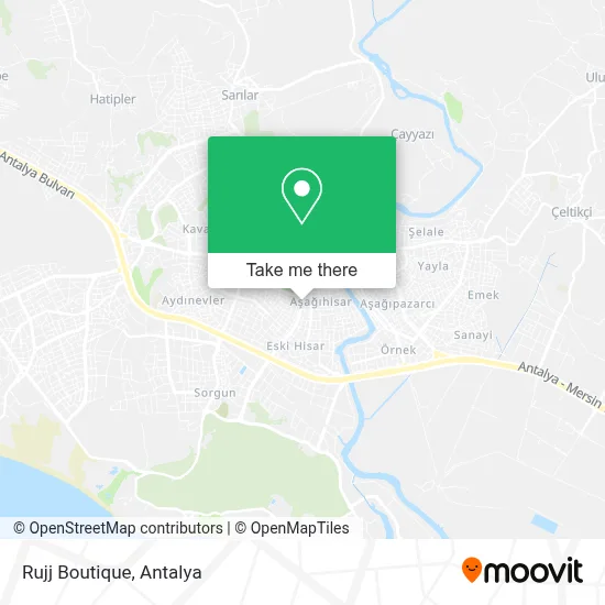 Rujj Boutique map
