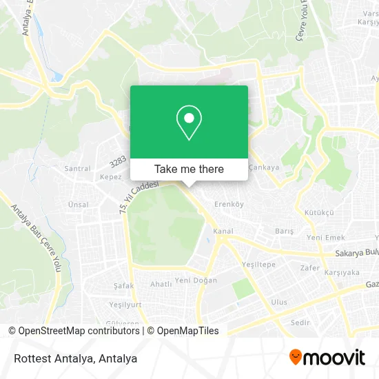 Rottest Antalya map