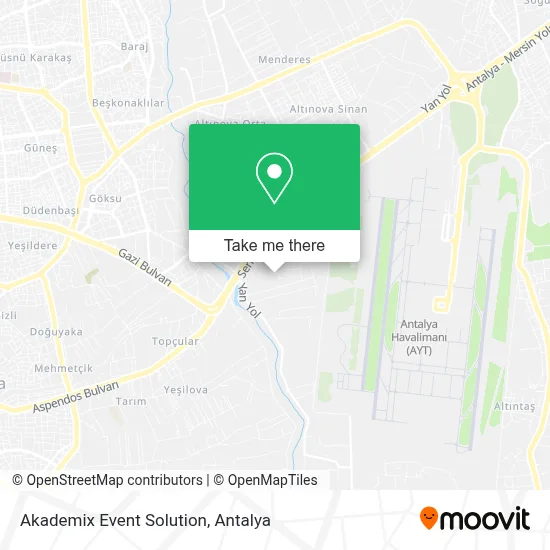 Akademix Event Solution map