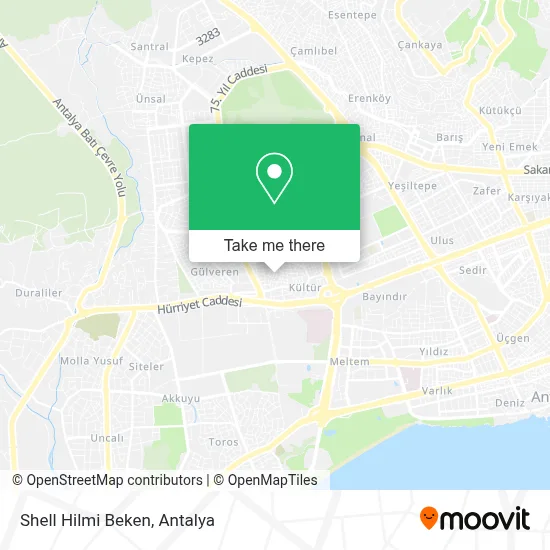 Shell Hilmi Beken map