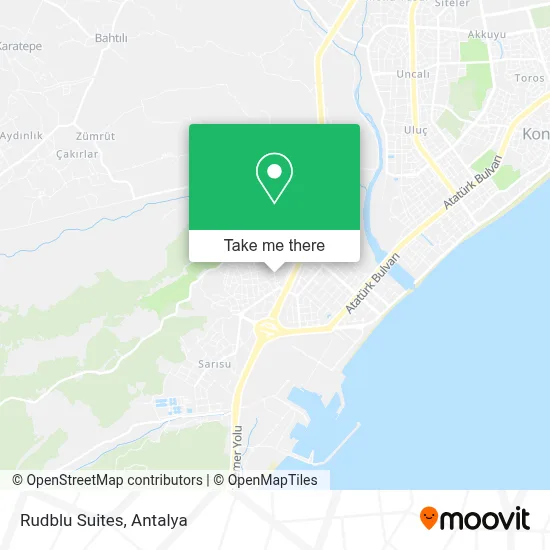 Rudblu Suites map