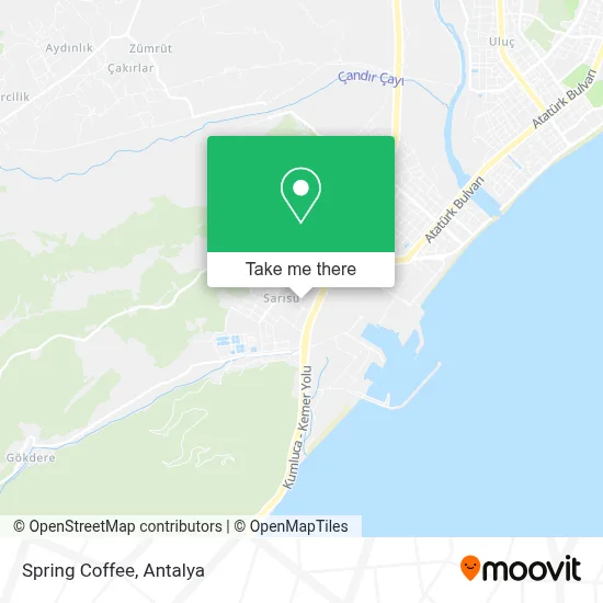 Spring Coffee map