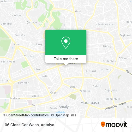 06 Class Car Wash map
