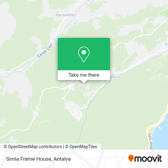 Simla Frame House map