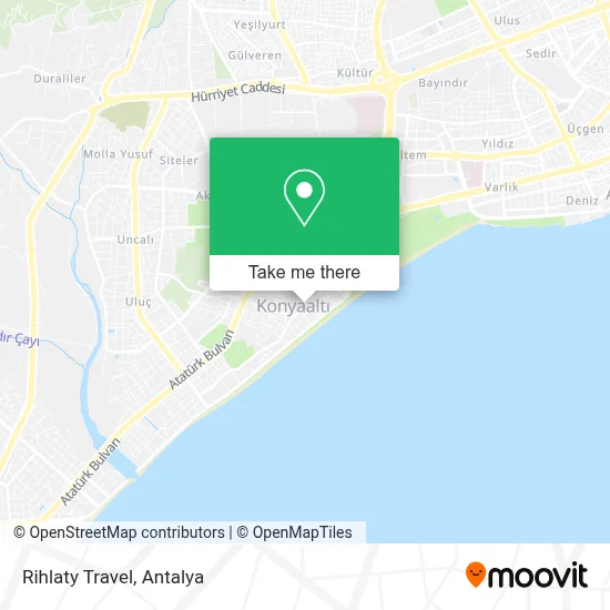 Rihlaty Travel map