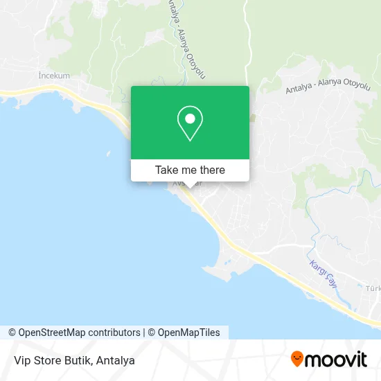 Vip Store Butik map