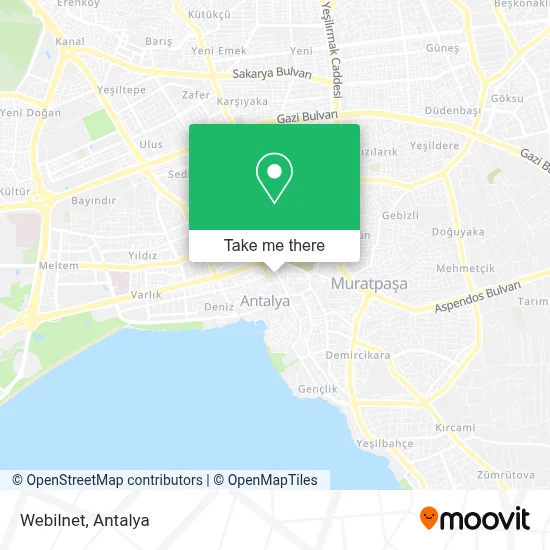 Webilnet map