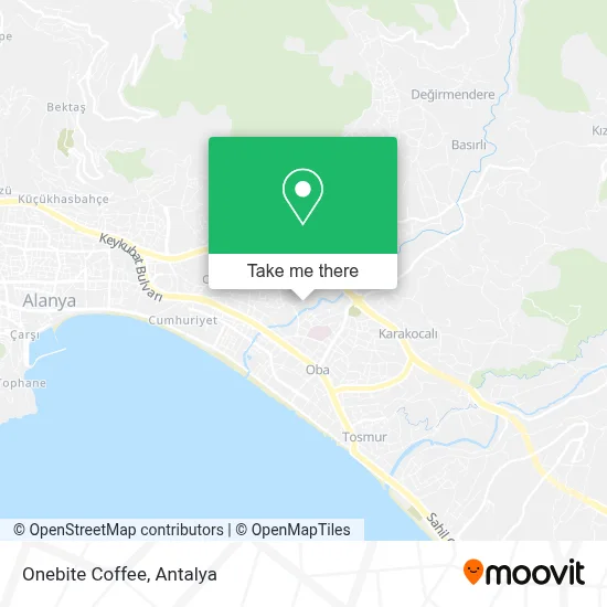 Onebite Coffee map